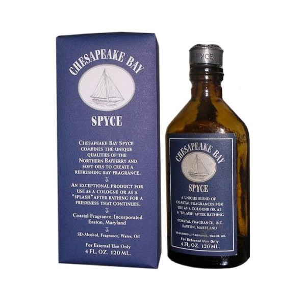Chesapeake Bay Spyce Cologne ,4 Fl Oz