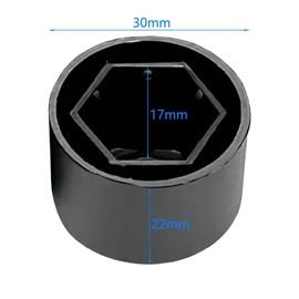 40x 17mm Wheel Lug Nut Covers Caps + 2x Removal Tool Replacement for VW Lug Nut Cover Jetta Beetle Passat GTI CC Wheel Bolt 1K0 601 173