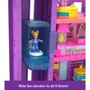 Polly Pocket Mega Mall with 6 Floors, Elevator, Vehicle, Parking