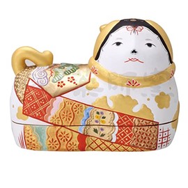 Yakushi Kiln Suhara, Nishikai Inuhara (Large, Left) (White)