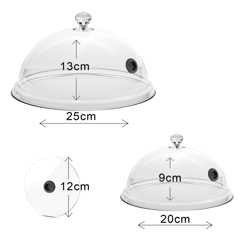 Smoking Gun Domes with Free Cocktail Smoker Disc for Use