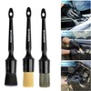 MVEQRRN 6pcs Car Detailing Brush Set-2pcs Boars Hair Car Detailing