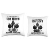 US EOD Technician Ordnance Corps Explosive Disposal Tech Throw Pillow