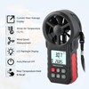 Digital Anemometer Portable Air Flow Meter CFM Meter for HVAC