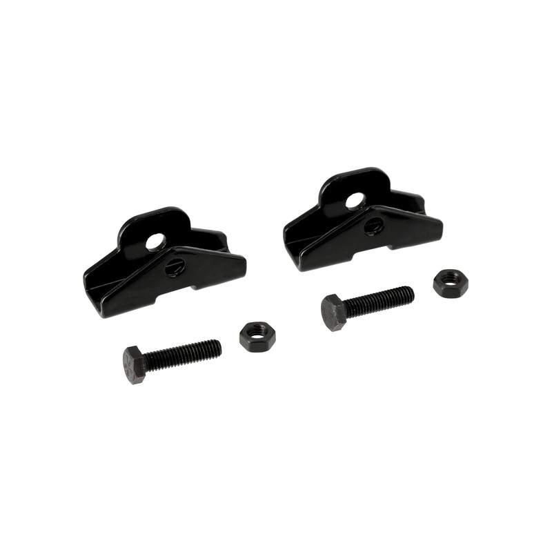 Black Pannier Rack with Support Bracket for Simson S50, S51,