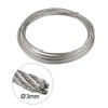 uxcell Stainless Steel Wire Rope Cable 3mm 0.12 inch Dia