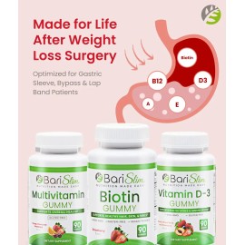 Barislim Multivitaminas Gummies Post Cirugía Bariátrica 90