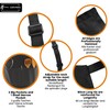 LEFUNDA® Waterproof Apron with 3 Pockets, Adjustable BBQ Apron with