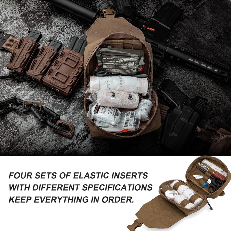 PETAC GEAR Tactical Rip Away Medical Pouch Tear Off First