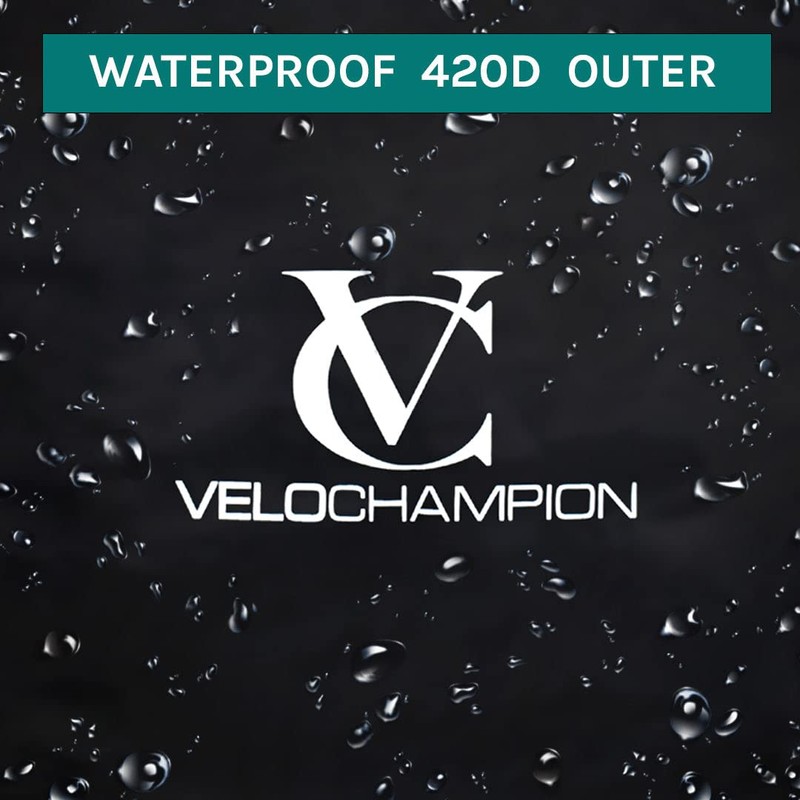VeloChampion Waterproof Bicycle Wheel Bag with Easy Grip Handle Long