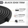 M M SEALS Edge Trim Rubber, Fits Edge up to