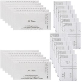 12 Pack AirClean Filters and Motor Protection Filters Compatible with Miele Vacuum Cleaner Compact C1 C2 C3, Complete C1, Classic C2 C3 S2 S4 S5 S6 S8 S241 S290 S300i S500 S700 Series - 12P
