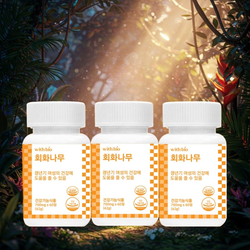 Plant-based natural estrogen, menopausal female hormone, calcium supplement for approximately