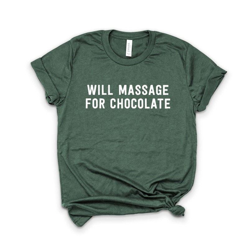 Dream Lume Massage Therapist Gift - Will Massage For Chocolate