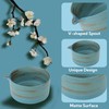 PUNNIO - Tazón de matcha japonés con soporte para batidor
