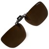 Cliponkeeper 9338 Polarized Front Clip-on Sunglasses, Sunglasses, UV Protection, Ultra