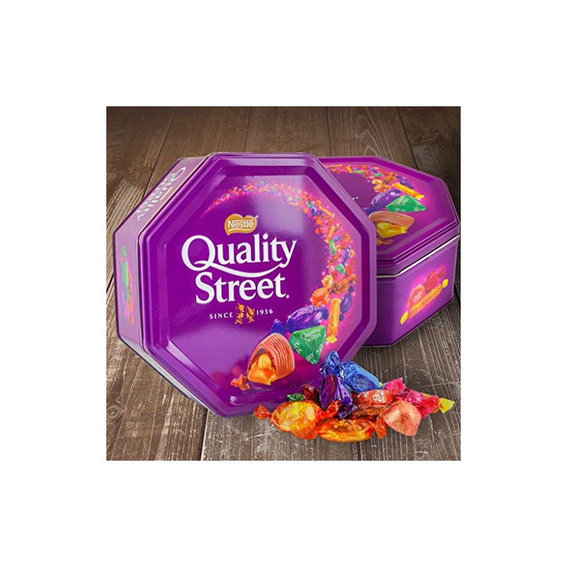Nestle Quality Street Assorted Chocolate Gift Tin 2lb - Ideal