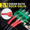 haisstronica 360PCS Heat Shrink Tubing,3:1 Ratio Adhesive Lined Marine Heat