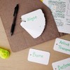 6 Pack Blank Flash Cards,300 Study Cards with Binder Ring