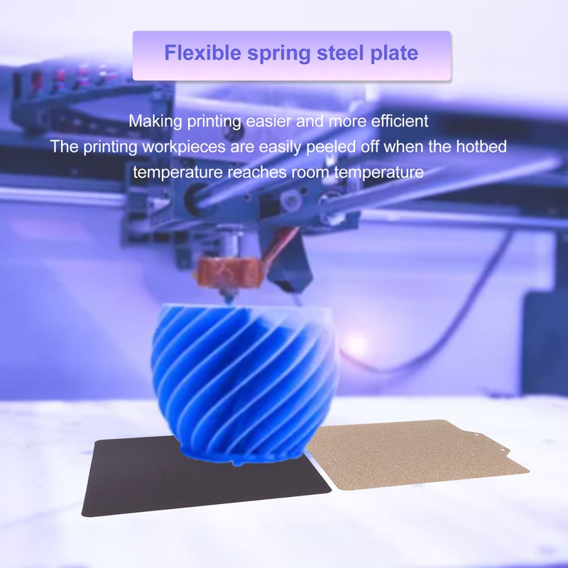 Spring Steel PEI Bed Plate Large Size Flexible Steel Platform
