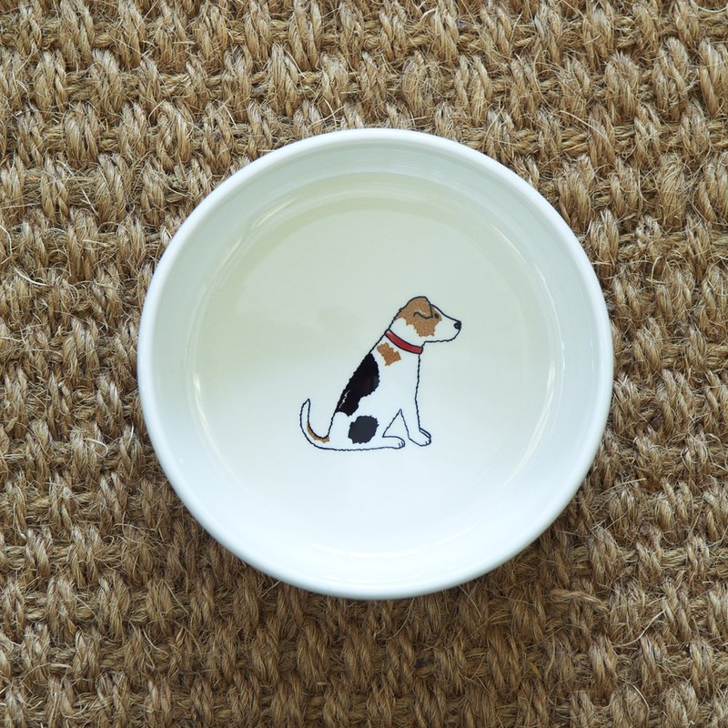 Jack Russell dog bowl
