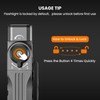 sofirn ST2 Multi-Light Rechargeable Flashlight, 3000 Lumens White Light with