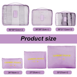 TXBOBECO 12-Piece Suitcase Organiser Set, Packing Cubes for Suitcase, Travel Accessories, Suitcase Organiser, Shoe Bag, Clothes Bags, Packing Cubes, Cosmetics Packing Bags