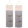 KuAoyoja Over The Door Closet Organizer, 2 Packs Waterproof Wall