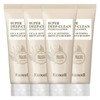 Licocell Centella Asiatica + Mugwort Super Deep Clean Foam Cleansing 220ml (4ea) Hypoallergenic, Moisturizing, Mildly Alkaline... / 리코셀 병풀+약쑥 슈퍼 딥 클린 폼 클렌징 220ml 4개 저자극 촉촉 약알칼리...