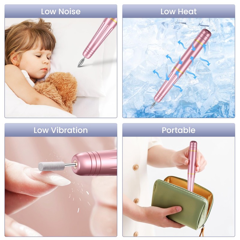 Nail Cutter, 11 in 1 Electric Nail Cutter Manicure Set,