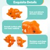 Matching Number Counting Dinosaur Toys with Double-Sided 1 2 3
