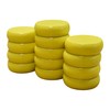 13 Yellow Crokinole Discs - Half Set (Large Discs -