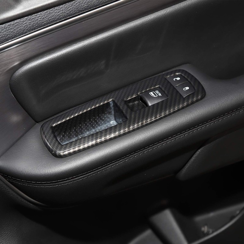 JeCar - Kit de embellecedor de botón interior para Jeep