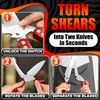 4-in-1 Kitchen Shears Heavy Duty – Sharp Seafood, Turkey Shears