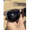 Casamigos Tequila Souvenir Sunglasses, Brown Wood Colr Design