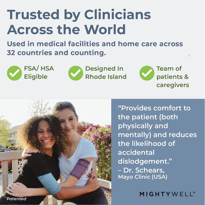 Mighty Well PICCPerfect PICC Line Cover: Soft Touch Double Layer