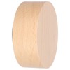 Music Box Round Base Wooden Rotation Stand Musical Case Exquisite