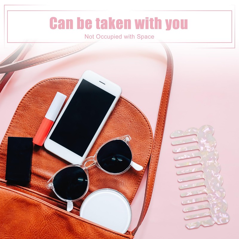 VOCOSTE Wide Tooth Comb Acetate Wide Comb for Curly Hair