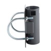 Aerial Mast Pipe Bracket Stainless Steel 30mm to 50mm Adjustable