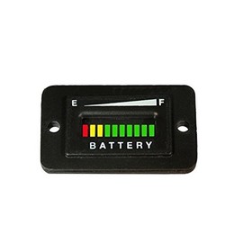 Automotive Authority LLC® 12V 12 Volt Marine Trolling Motor Battery Indicator Charge Status Power Meter