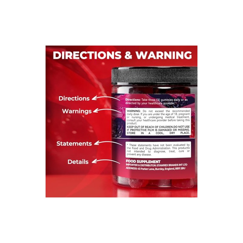 Creatine Monohydrate Gummies 120 Count - Creatine Gummies for Men