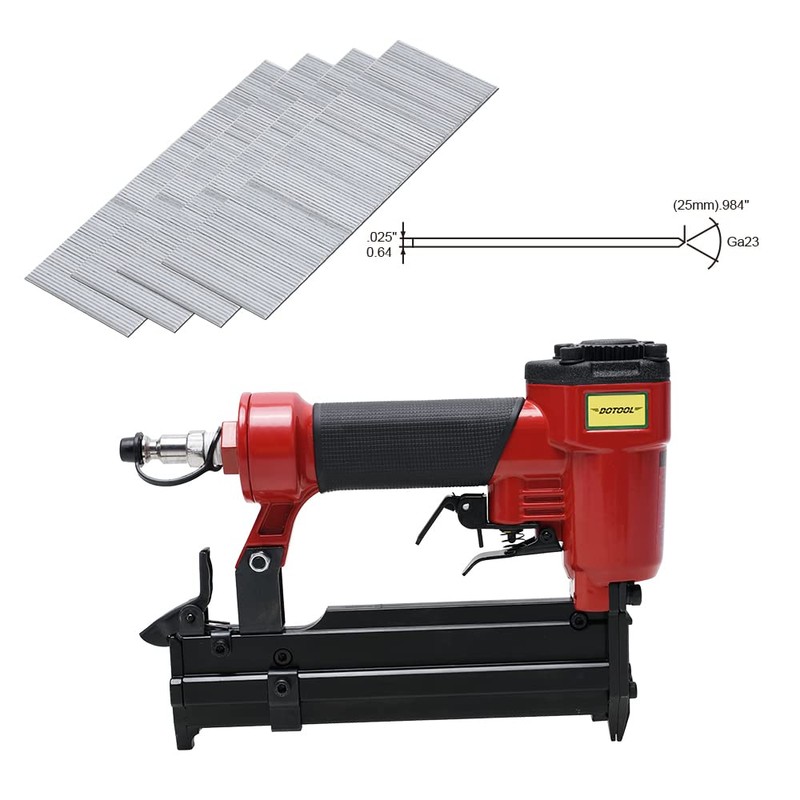 DOTOOL 23 Gauge Pin Nails 1”Length Headless Micro Pins Galvanized