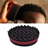 4 Pcs Small Holes Hair Twist Sponge, Barber Curl Sponge