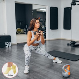 Cutviobel Non Slip Pilates Socks with Grips for Women, Yoga Socks For Pure Barre,Hospital, Barefoot Workout, Athletic Socks