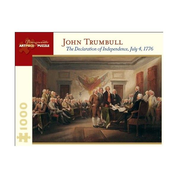 TRUMBULL DECLARATION OF INDEPENDENCE PUZZLE 1000