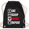 Shirtracer - Gym Bag Backpack - Gifts - Eat Sleep