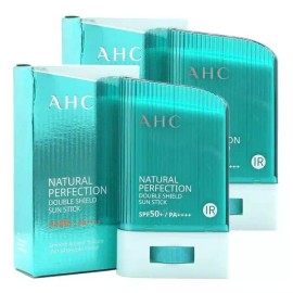 NS Home Shopping [NS홈쇼핑]AHC 내추럴 퍼펙션 더블쉴드 선스틱 14gx2개 A[33137161] [NS Home Shopping] AHC Natural Perfection Double Shield Sunscreen Stick 14g x 2 pieces A[33137161] [Single option]