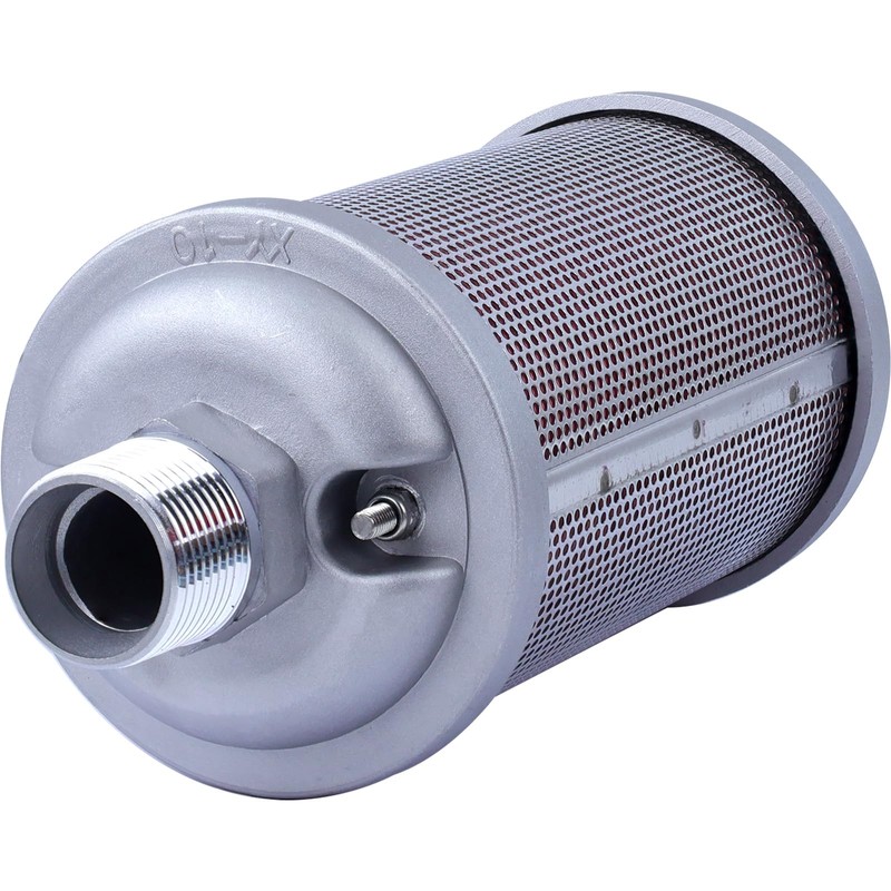 XY-10 Air Compressor Muffler 1" NPT Air Exhaust Muffler Silencer