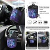 Wanyint Galaxy Wolf Butterfly 15 PCS Car Seat Cover Full