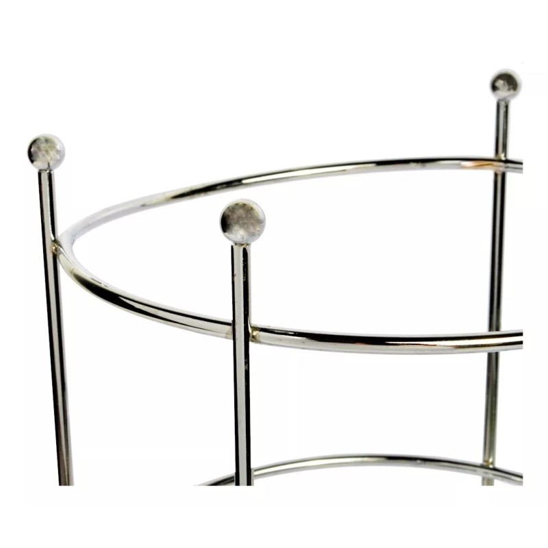 bath Porta Rollo Cromado De Piso Organizador